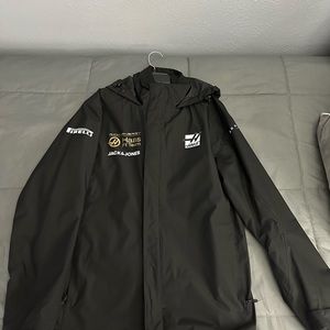Haas F1 rain jacket